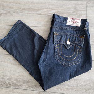 True Religion Mens Dark Blue Jeans size 38